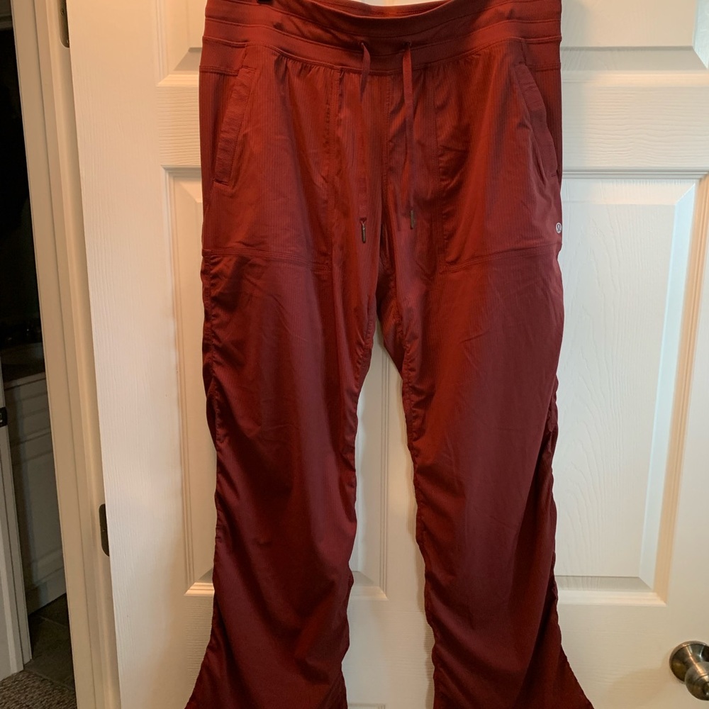 Only worn once. Lululemon yoga pants
